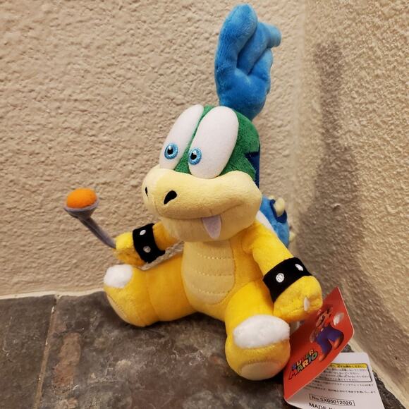 Plush - Larry Koopa 7 Inch (NEW) - Super Mario - Nintendo - Picture 1 of 9